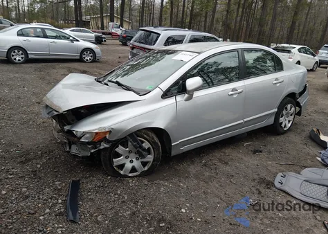 2010 Honda Civic Lx из США, поврежденный, VIN 2HGFA1F5XAH529776
